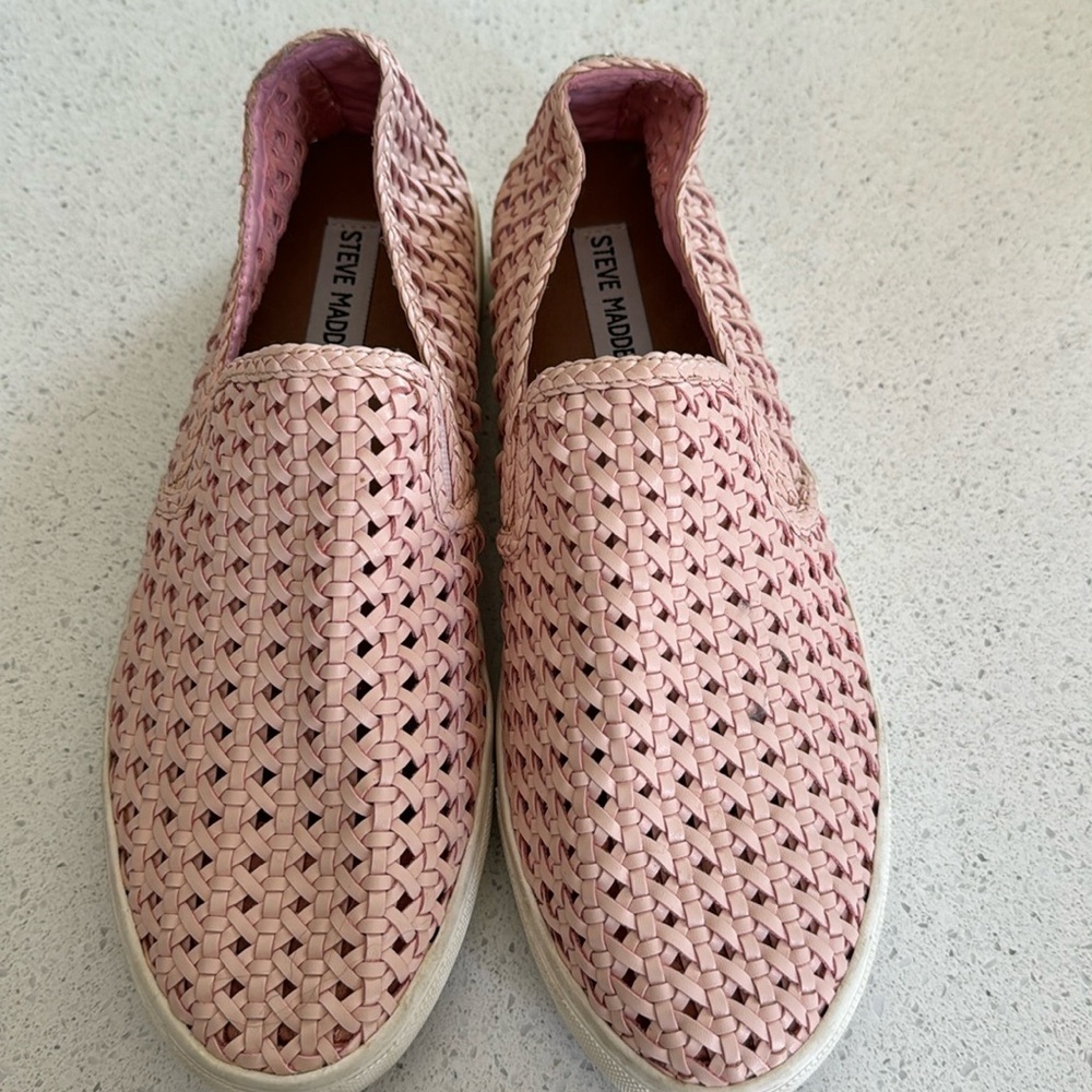 🍍 Steve Madden “Adly” Slip-on Comfort Shoe Women’s Size 8.5 M Blush🍍